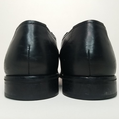 Hugo By Hugo Boss Black Leather Men's Oxfords Shoes size 10 Lace Up - Picture 10 of 12