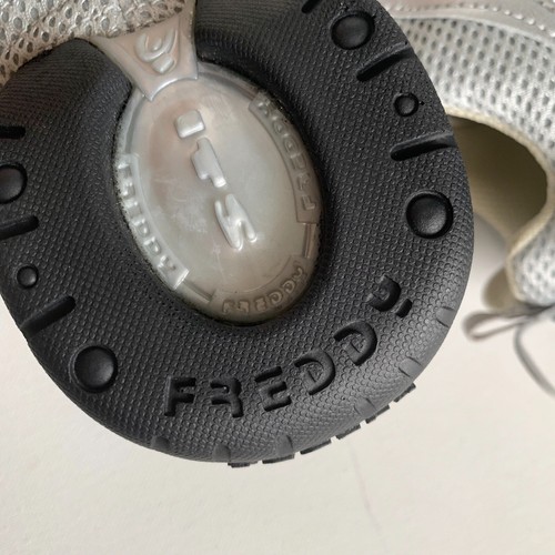 Freddy Stars Silver Black Dance Workout Split Sole Lace Up Sneakers NEW 5, 6 - Picture 6 of 8