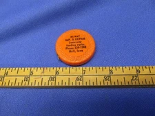 Vintage Hi-Way Implement Jamesway Hull, Iowa Orange Tape Measure