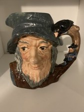 Royal Doulton Large Character Toby Jug Rip Van Winkle D6438