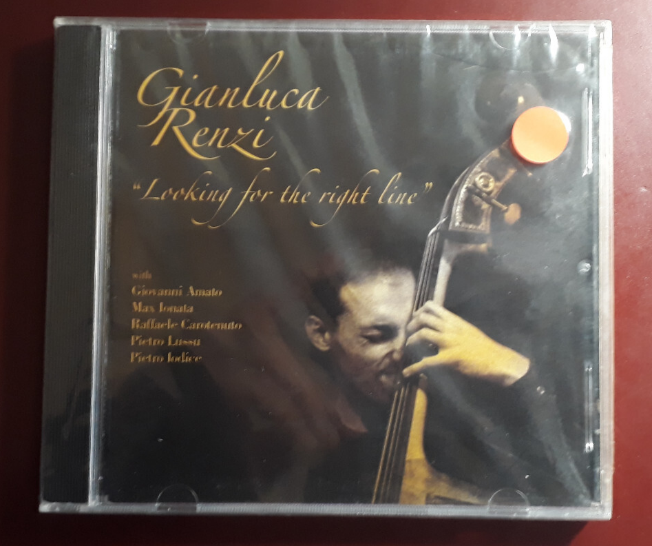 GIANLUCA RENZI- LOOKING FOR THE RIGHT LINE* CD BRAND NEW SEALED SIGILLATO