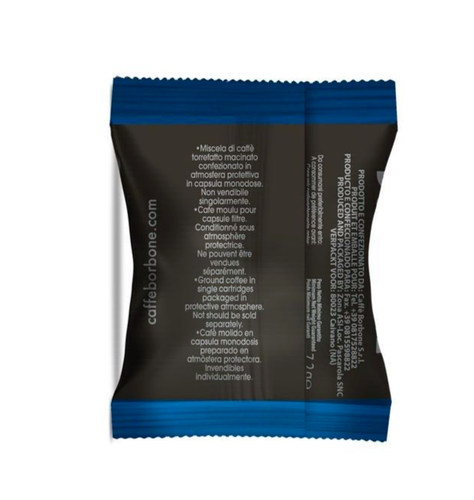 200 CAPSULE BORBONE COMPATIBILI ESPRESSO POINT MISCELA BLU' - Imagen 3 de 3