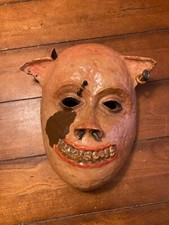 Rare Face Mask Handmade Halloween Party Monster