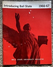 1966-67 Ball State University Bulletin & Application VINTAGE
