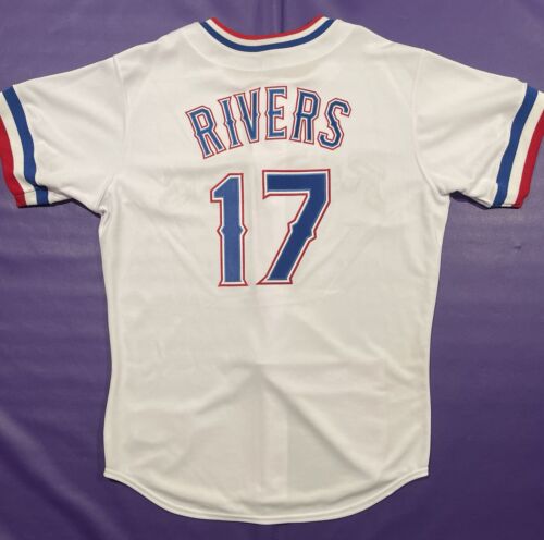 Authentic Mickey Rivers Majestic Texas Rangers TBTC 1977 #27 Jersey 48 NEW - Picture 4 of 10