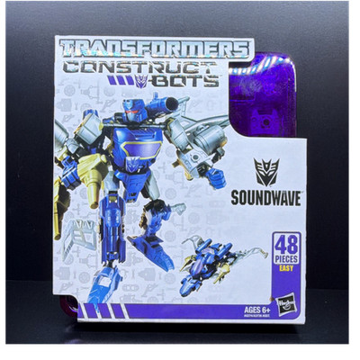 Hasbro Transformers Soundwave Construct-Bots Elite Class Model Kit w/ Tray MISB