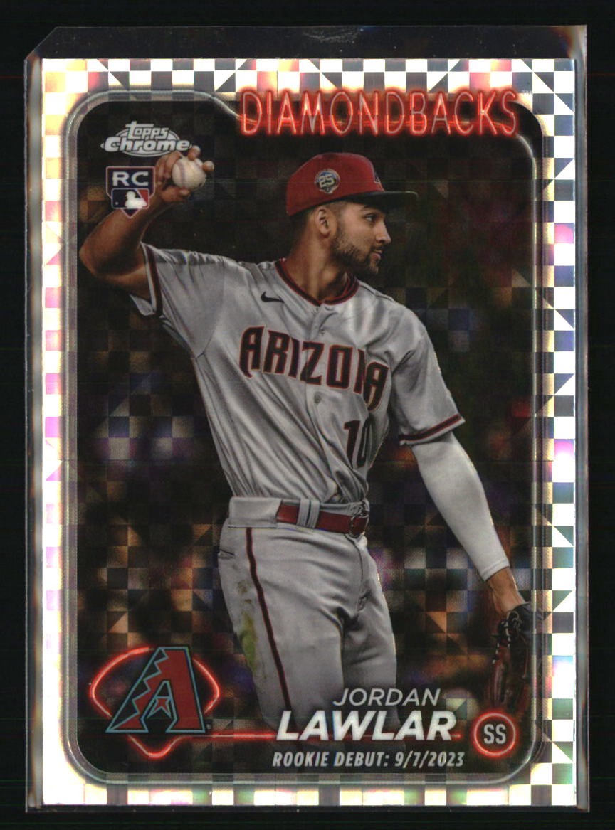 2024 Topps Chrome Update #USC51 Jordan Lawlar X-Fractors