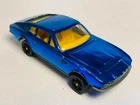 Corgi Rockets #D913  Aston Martin D.B.S - Blue - VG - Original Vintage (ref1)