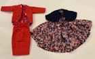 Vintage Fab-Lu Babs Matched Outfits Lot 5 Piece Hong Kong  Clone Barbie 1960sS