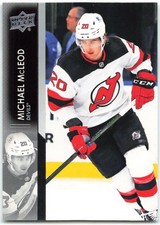 2021-22 Upper Deck #357 Michael McLeod New Jersey Devils