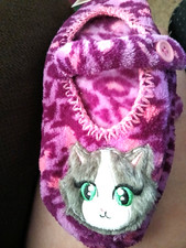 Joe Boxer Slip-on Bootie Slippers, Gripper Socks, Size 6-13.5 cat paw grippers