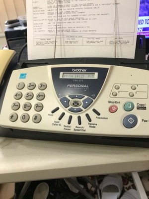 BROTHER 575 PLAIN-PAPER FAX/DIGITAL COPIER/CORDED TELEPHONE/PREOWNED