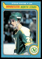 1979-80 O-Pee-Chee Steve Payne Rookie Minnesota North Stars #64