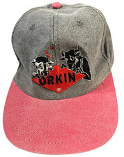Vintage Colorblock Cow Graphic Adjustable Baseball Cap, Unisex One Size USA Made