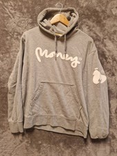 Money Sig Ape Hood Ice Grey Melange Hooded Sw...