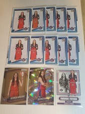 2025 Prizm Georgia Amoore Cracked Ice + Base + Rated Rookies (×13) Mystics WNBA