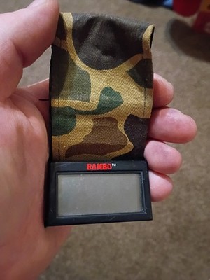 Vintage Rambo The Toy Store Ltd 1985 Jumbo 5 Quartz Watch No. 1192 Untested Read