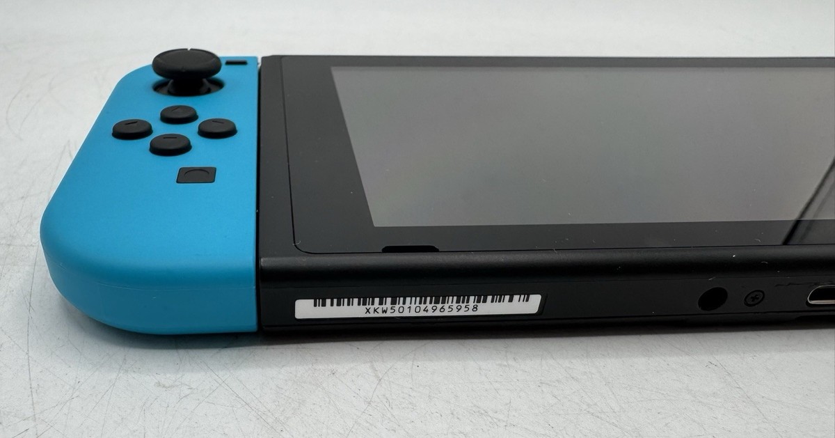Nintendo Switch HAC-001 (-01) Console Neon Red & Blue Open Box