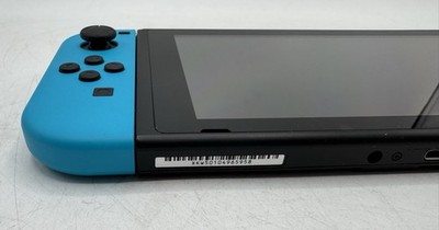 Nintendo Switch HAC-001 (-01) Console Neon Red & Blue Open Box