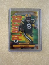 2025 Topps Chrome Football Power Players Josh Jacobs #PP-20 Packers NFL 🔥