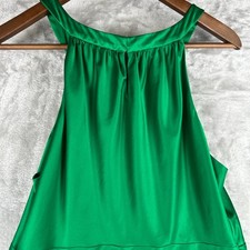 Ann Taylor Green Halter Sleeveless Party Cocktail Size 12