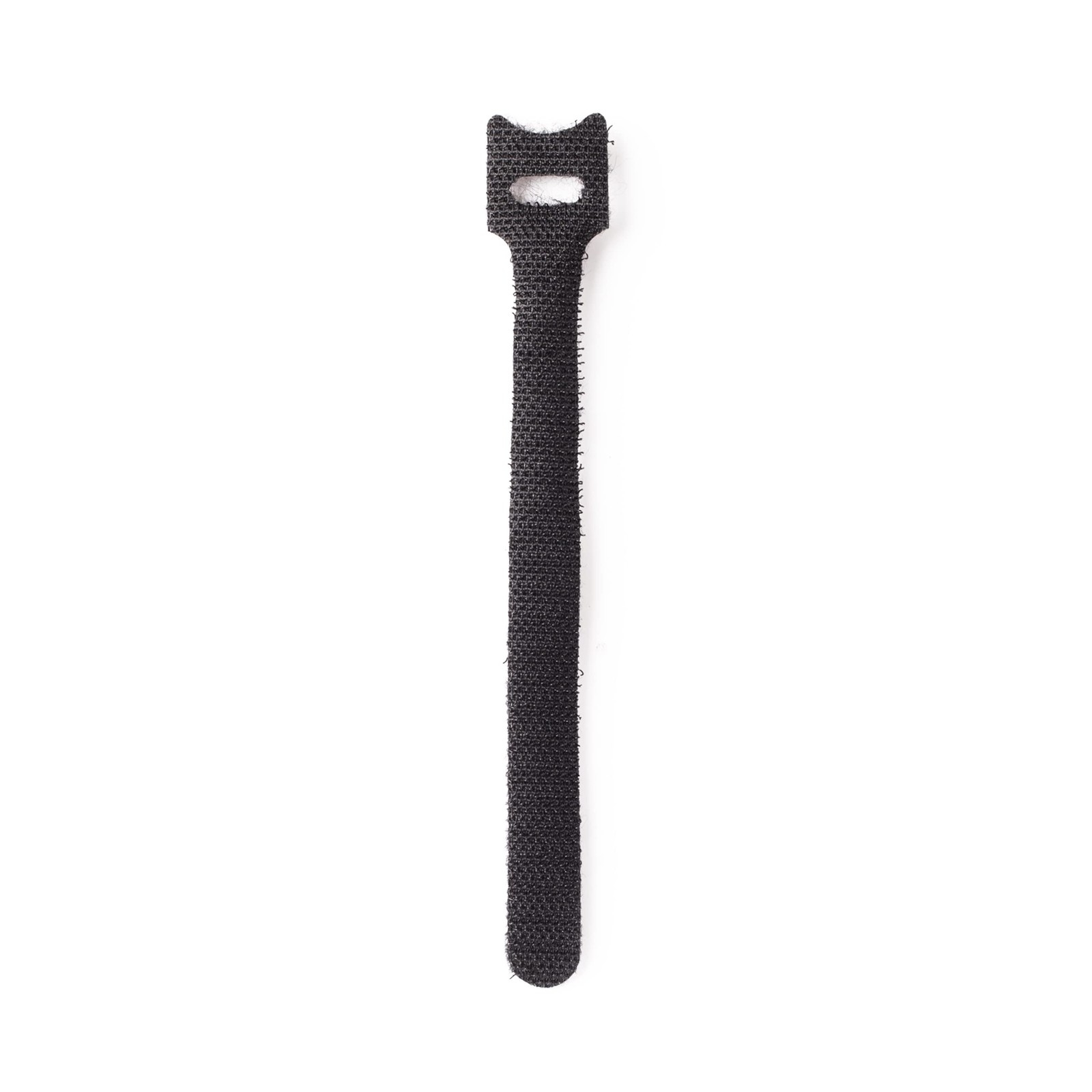 StarTech.com 6in Hook and Loop Cable Ties - 50 Pack - Black - Reusable Cable Str