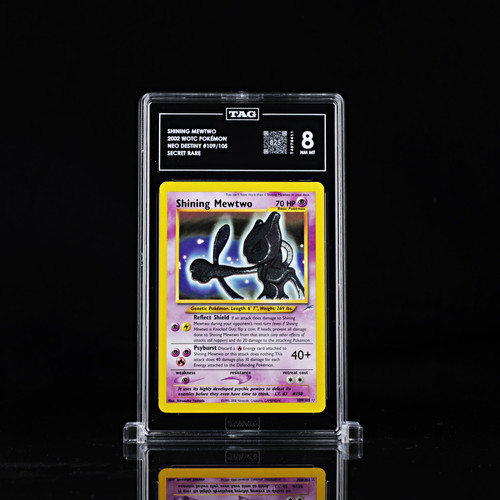 Shining Mewtwo (Unlimited) graded TAG 8 for sale on eBay