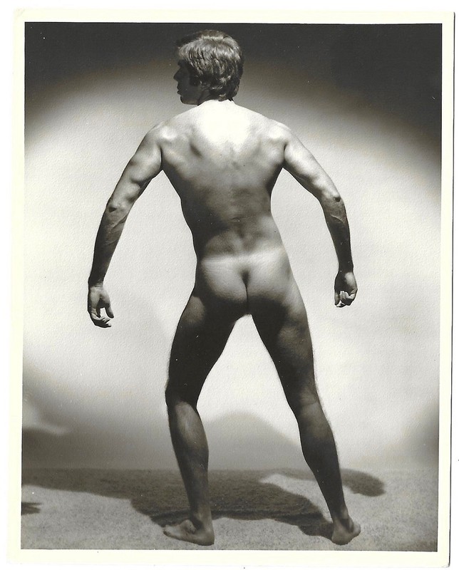 1960s STAMPED WPG 4 x 5 Handsome Model Vintage Western Photography Guild 