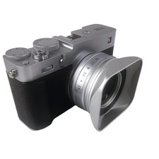 Metal Square Lens Hood Lens Shade for Fujifilm XF 23mm F2.8 R WR - For XE5