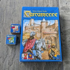 Carcassone w/ The River, and King & Scout Mini Expansions