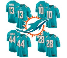 NWT Men's Dolphins Football Fan Jersey – 2025 Stitched Jersey