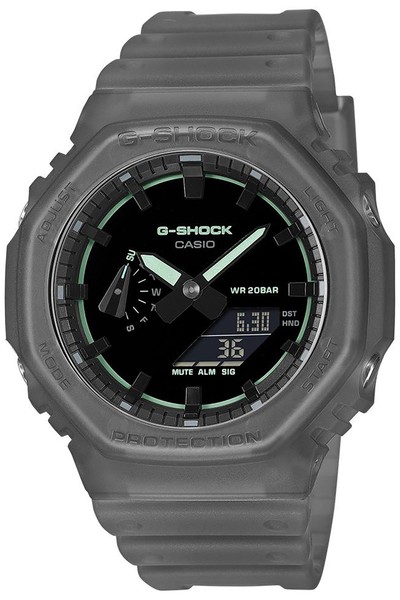 Casio G-Shock Classic Ana-Digi Armbanduhr Grau/GrüN GA-2100K-1AER-image