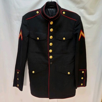 Vintage USMC Dress Blues Jacket US Marines Official Military Issue Uniform 38R | eBay Vintage USMC Dress Blues Jacket US Marines Official Military Issue Uniform 38R | eBay