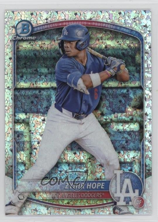 2025 Bowman Chrome Prospects Mini-Diamond Refractor Zyhir Hope #BCP-2 s5q