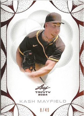 2024 Leaf Trinity Kash Mayfield Bronze 8/49 San Diego Padres