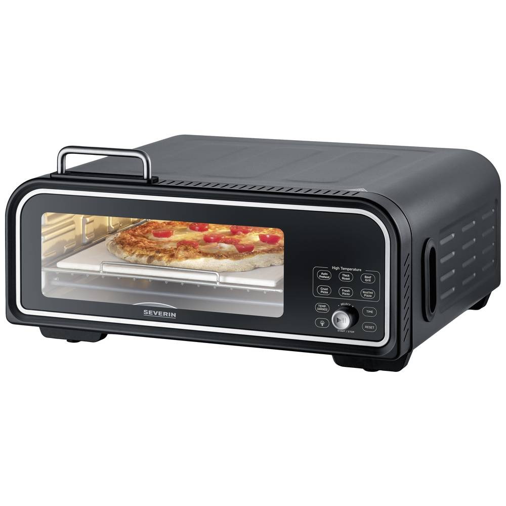 Four à pizza électrique Severin Serico avec écran pour ne plus jamais rater votre pâte