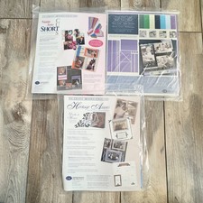 Creative Memories Mixed Lot Sassy Cool Short Cuts Heritage Accents