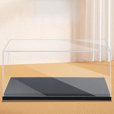 Acrylic Display Case Collectible with Base for 1:32 Vehicle Cosmetics Statue