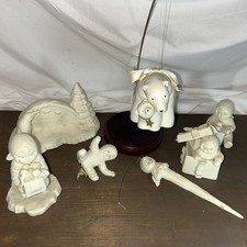 Department 56 Vintage Snowbabies Lot Of 7