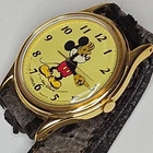 Lorus Seiko Mickey Mouse Disney V515-6000 Quartz Vintage Cartoon Watch New Batt