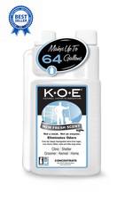 Odorcide K.O.E Kennel Odor Eliminator Concentrate 16 Fl Oz Pack of 1 , Clear