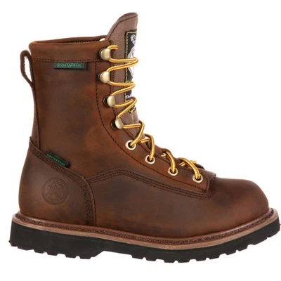 Georgia Boot Kids' Insulated Waterproof Outdoor Boot - G2048 Boys' Shoes - Image 1 of 4