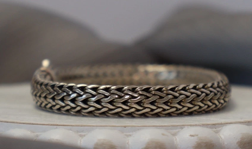 John Hardy Sterling Silver Classic Chain Bracelet 27.13G / 7.5in / 6mm - Image 4 of 4