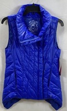 Betsey Johnson Performance Cobalt Blue NWT Quilted Puffer Vest Women's XS