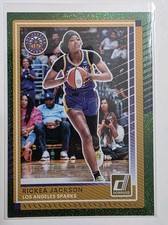 2025 Panini Donruss WNBA - Rickea Jackson #49 Green Shimmer