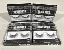 Lot of 4 Kiss Rebel 3D Lash Couture Lashes 91596 MAIN CHARACTER