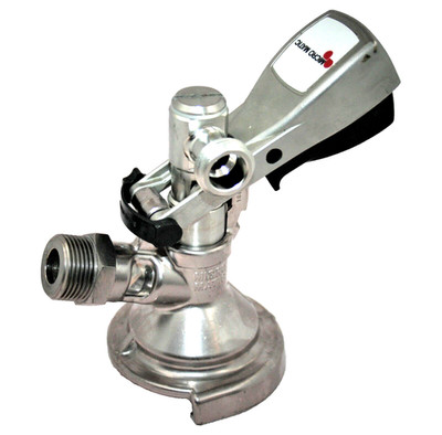 KEG-Fassanschluss -NEU- für Flachfitting mi 90°Abgang, KEG-Verschluss, Flach KEG