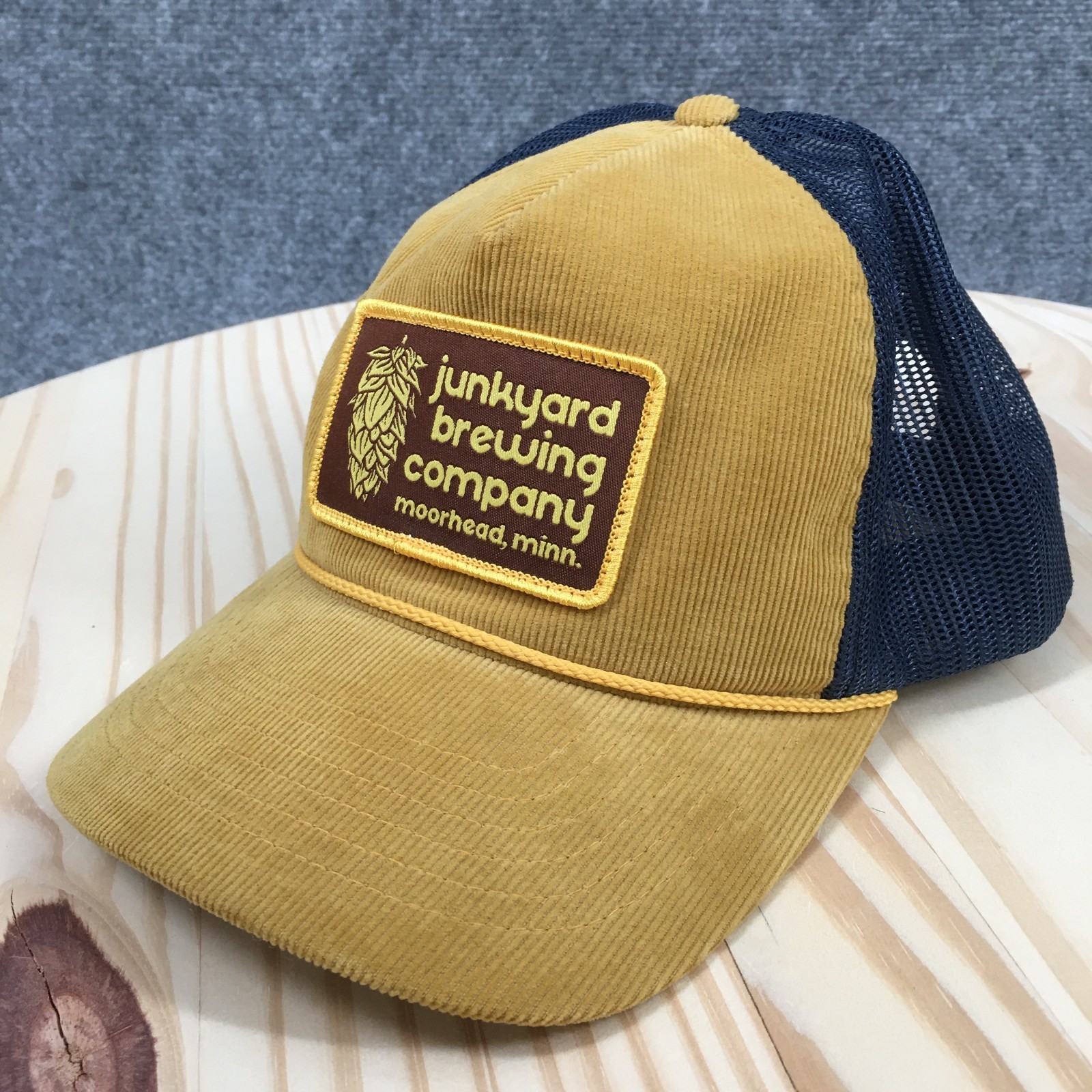 Junkyard Brewing Company Richardson Outdoor Rope Hat Unisex One Size Brown