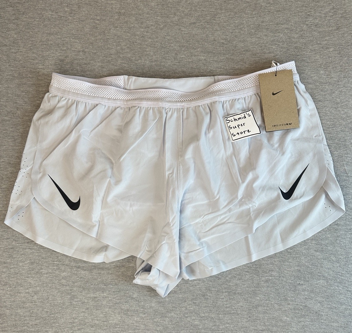 Nike AeroSwift Men's Large 2” ADV Brief-Lined Racing Shorts
