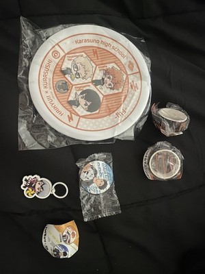 Haikyuu!! Kura Sushi Collection Plate and Other Goods Set From Japan